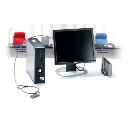 Kensington Desktop and Peripherals Locking Kit (Mid Brown), K64665US K64665US